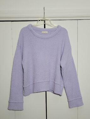 Bohme - Cozy Lavender Crewneck Sweater